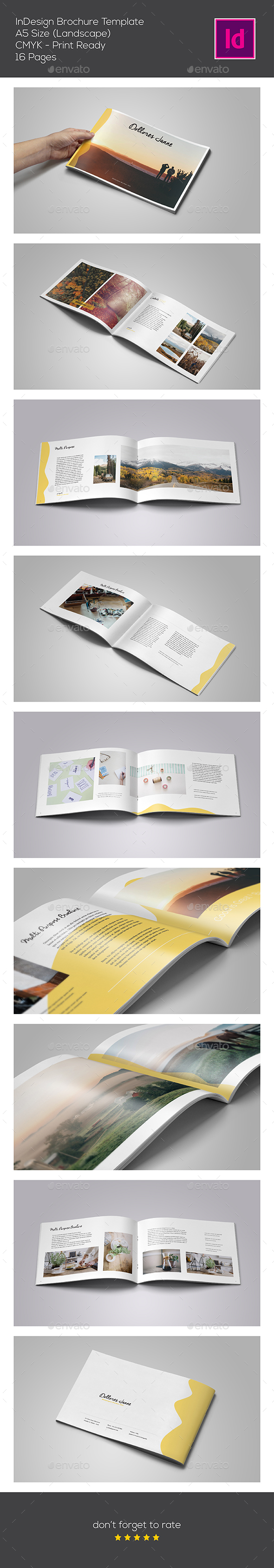 InDesign Multipurpose Brochure - Portfolio Brochures