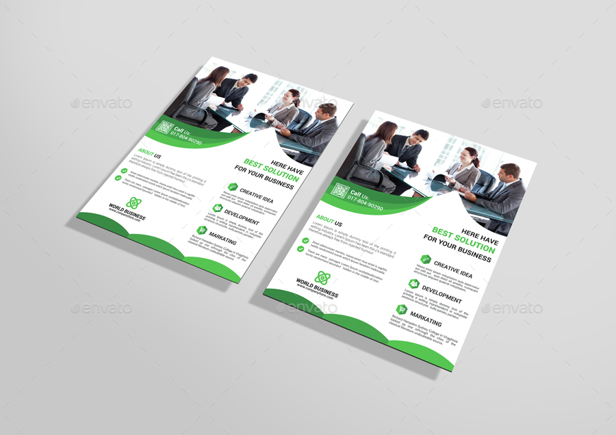 Corporate Business Flyer, Print Templates | GraphicRiver