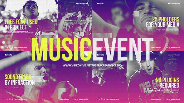 Music Event Promo / Party Invitation / EDM Festival / Night Club