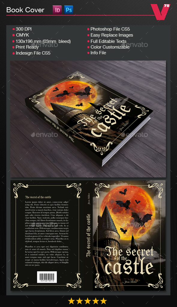 Book Cover - Miscellaneous Print Templates