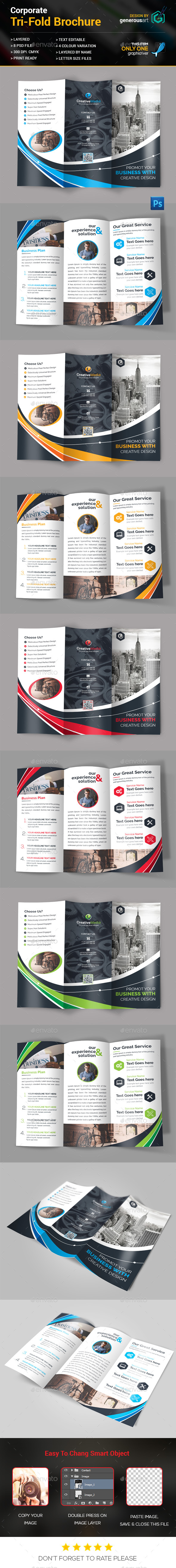 Corporate Tri-Fold Brochure - Corporate Brochures