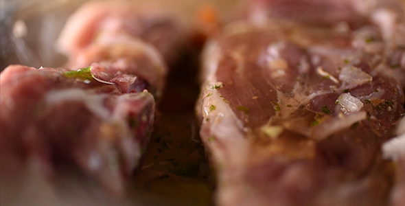 Cooking Meat and Vegetables