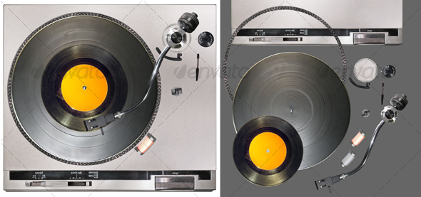 Turntable - Technology Isolated Objects