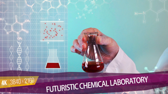 Futuristic Chemical Laboratory alt