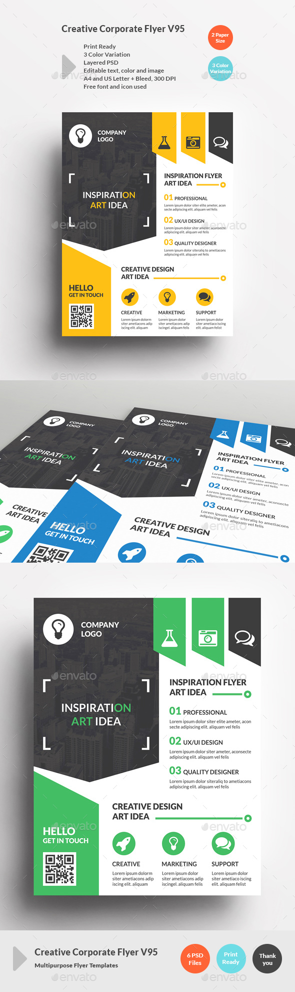 Creative Corporate Flyer V95 - Corporate Flyers