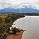 Aerial Footage of a Lake with Mountains - VideoHive Item for Sale