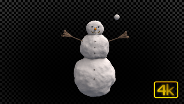 Snowman And Snowball