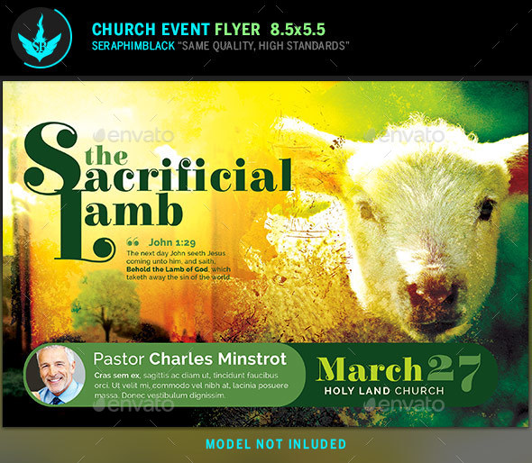 Easter Church Flyer Template - Church Flyers