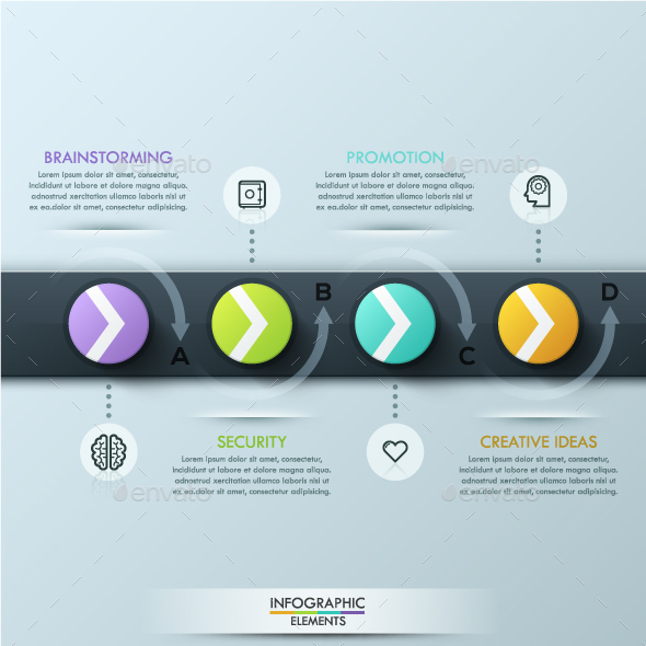 Modern Infographic Paper Template