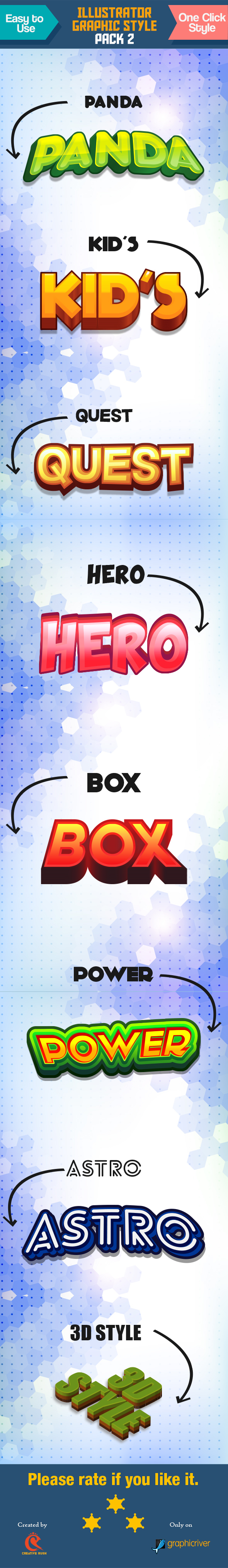 Game Graphic Style - Styles Illustrator