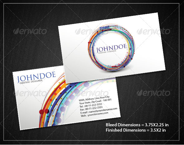 Business Card Set - Creative Business Cards