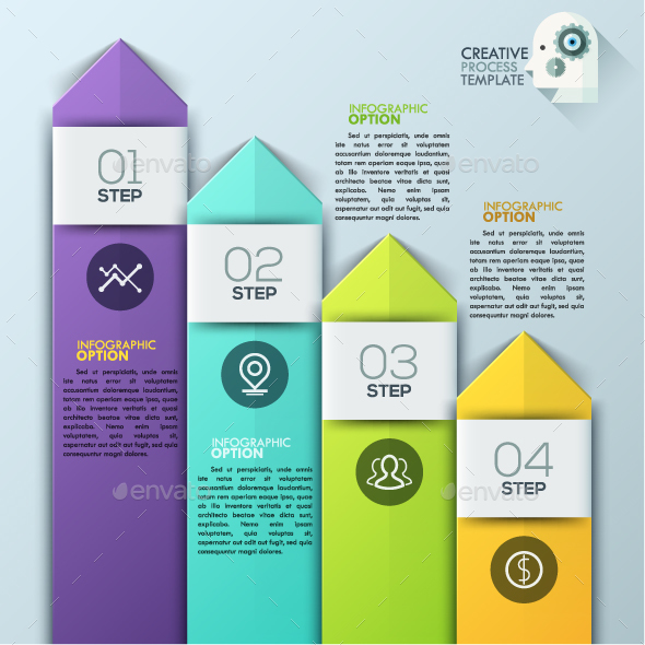 Modern Infographics Arrow Template - Infographics