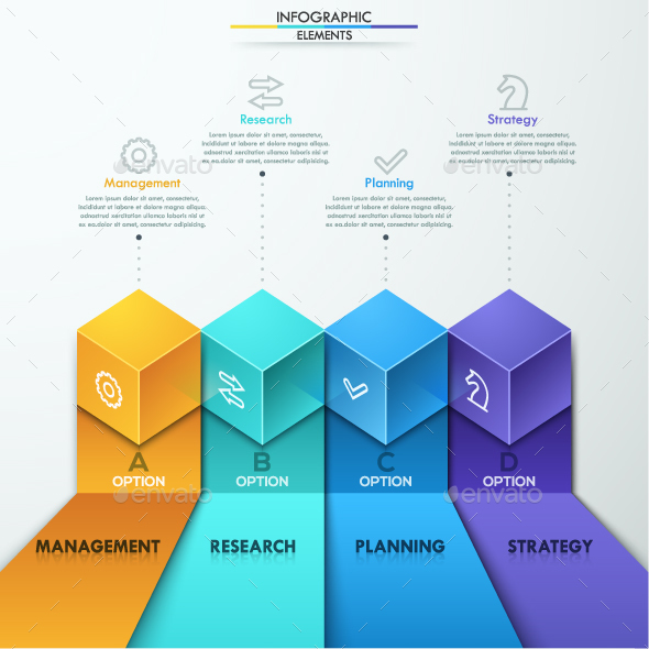 Modern Infographic Options Template