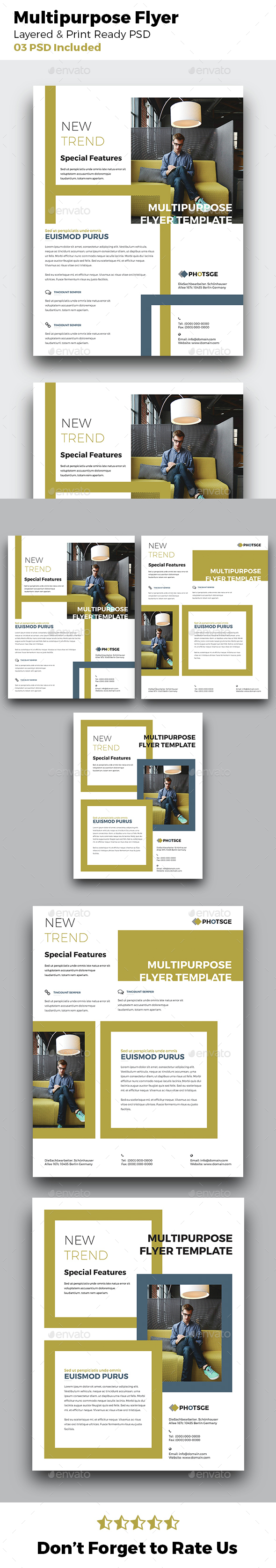 Multipurpose Flyer - Corporate Flyers