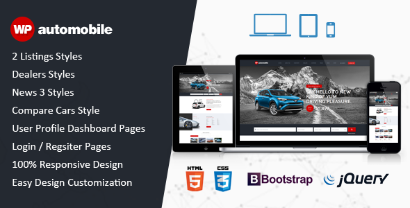 AutoMobile | Responsive Car Dealer HTML Template