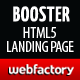 Booster - Product Focused HTML5 Landing Page
