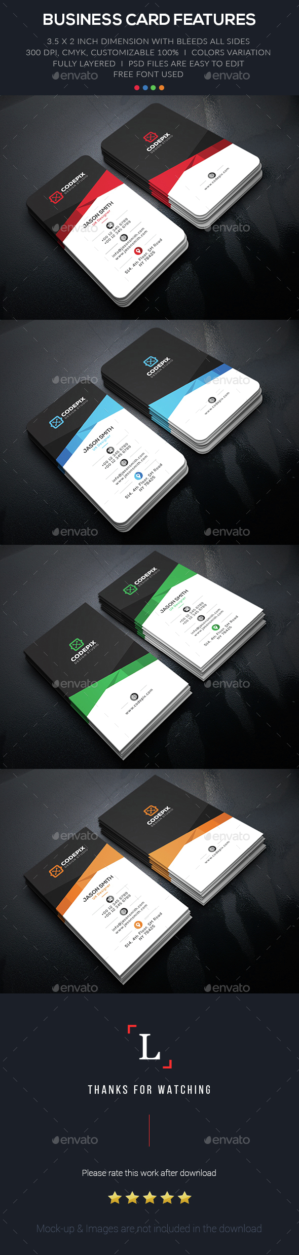 Shade Business Card - Business Cards Print Templates