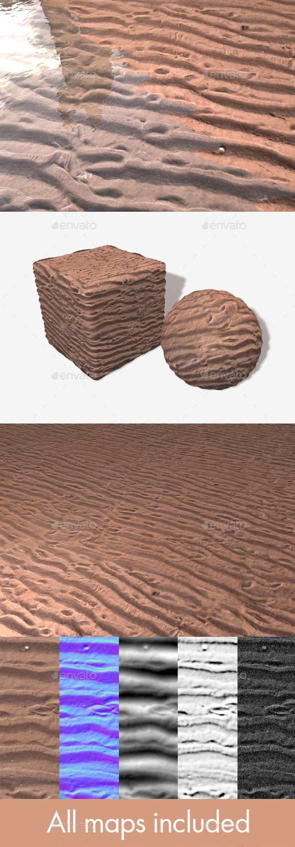 Sand Ripples Seamless - 3Docean 15260224