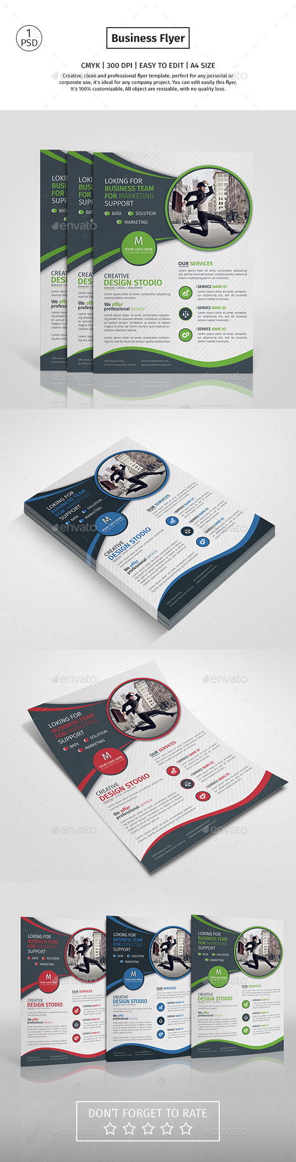 A4 Corporate Business Flyer - Corporate Flyers