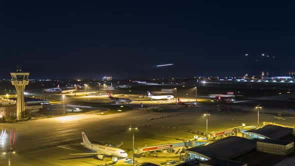 Istanbul Airport Time Lapse