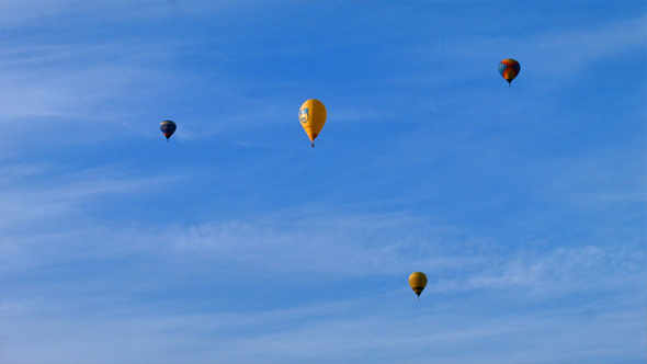 Many Air Balloons in the Sky