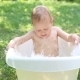 Baby Bathing In Garden - VideoHive Item for Sale