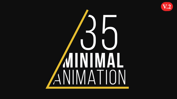 35 Minimal Titles - VideoHive 14346091