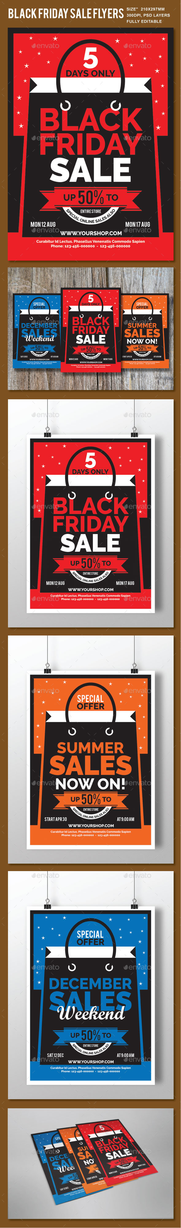 Black Friday Sale Flyer - Holidays Events