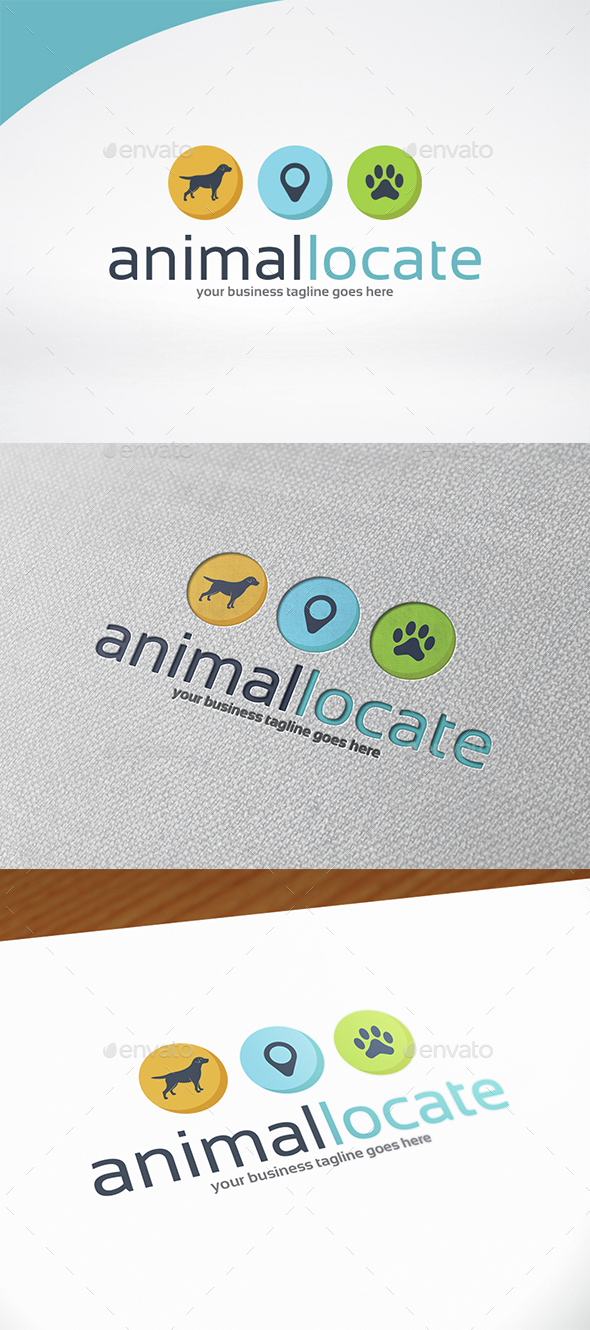 Pet Finder Logo Template - Animals Logo Templates
