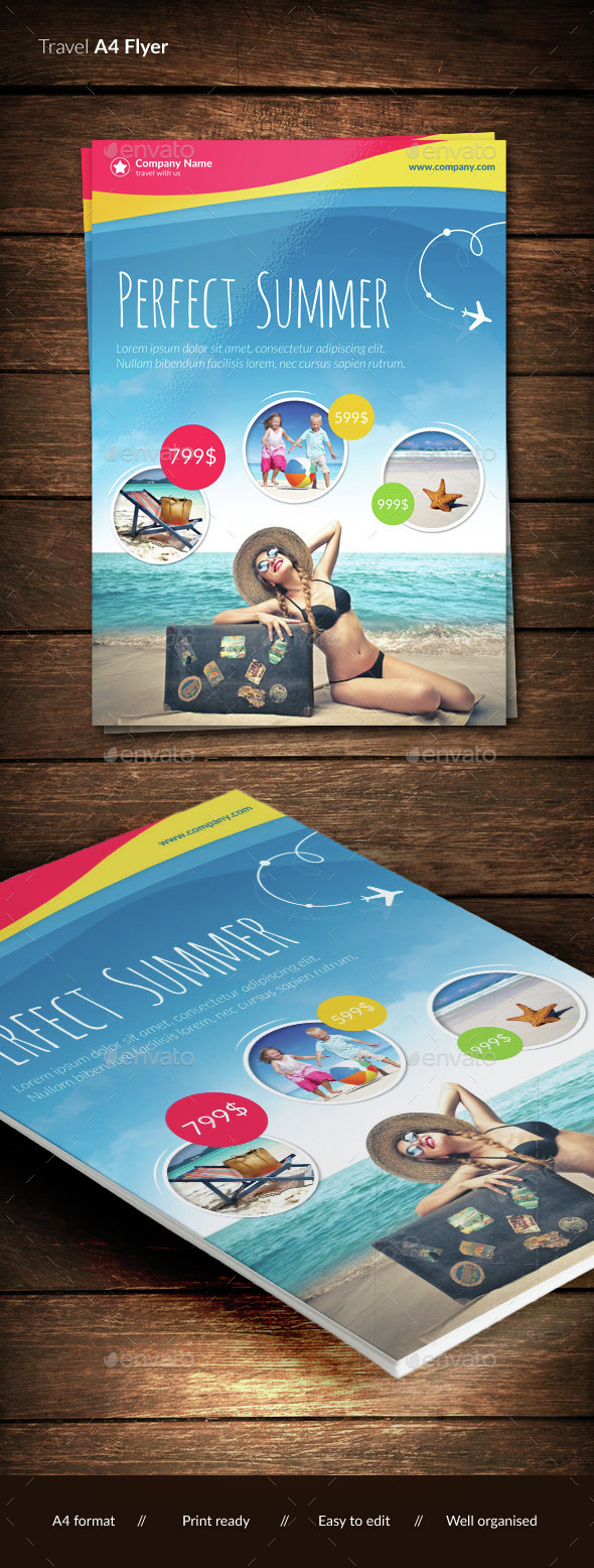 Travel / Vacation Flyer - Holidays Events