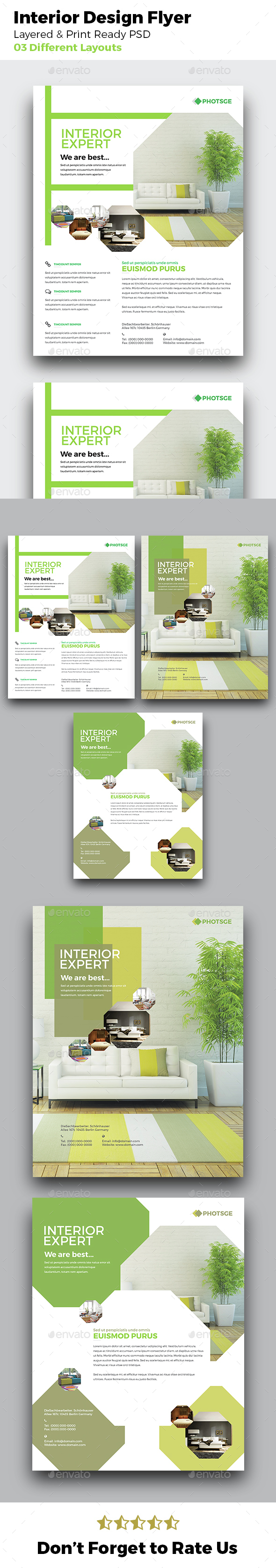 Interior Design Flyer - Corporate Flyers
