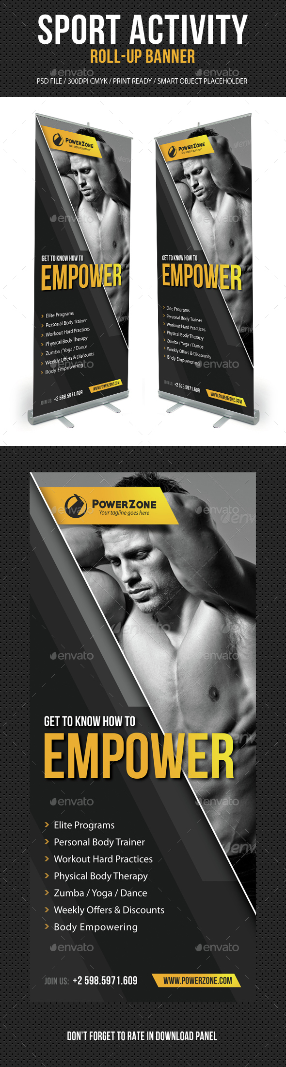 Sport Banner Template 22 - Signage Print Templates