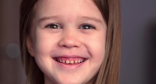 Emotional Little Girl