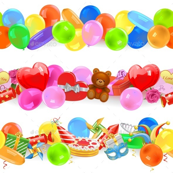 Festive Borders Set - Borders Decorative