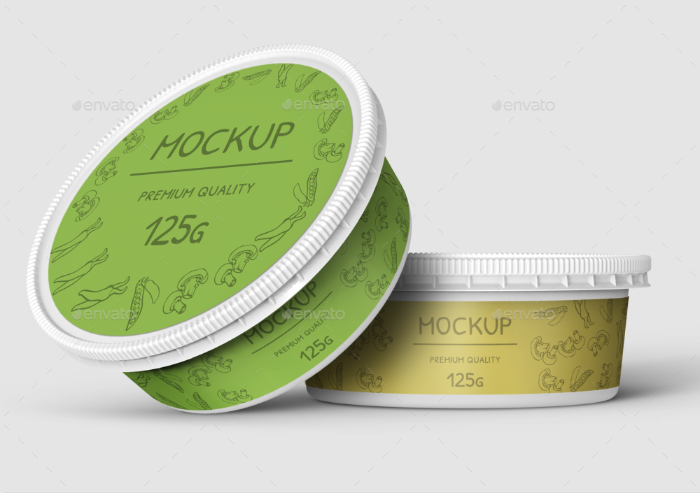 Download Food Plastic Container Mockup by Fusionhorn | GraphicRiver
