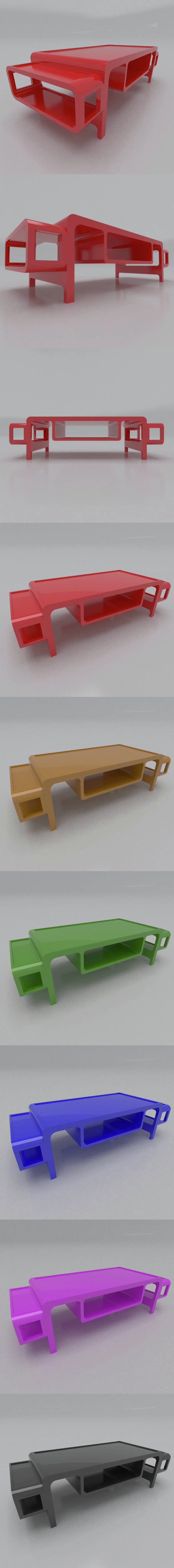 Modern low TABLE - 3Docean 15282945