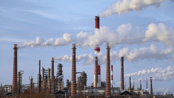 The Smoke Comes from the Chimneys in Winter alt