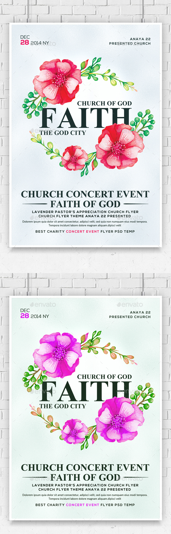 God Is Faithful Church Flyer - Church Flyers