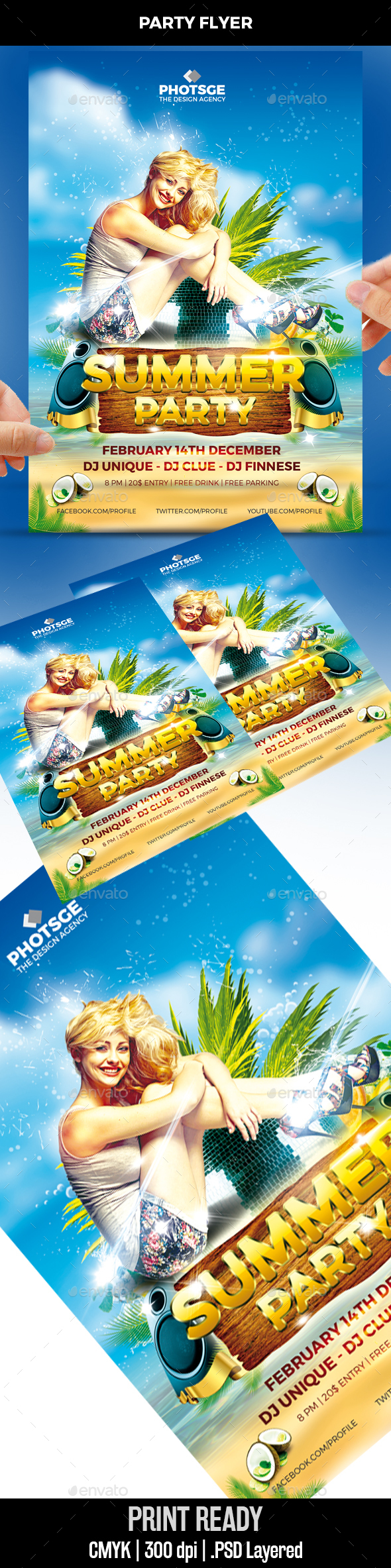 Party Flyer - Clubs & Parties Events