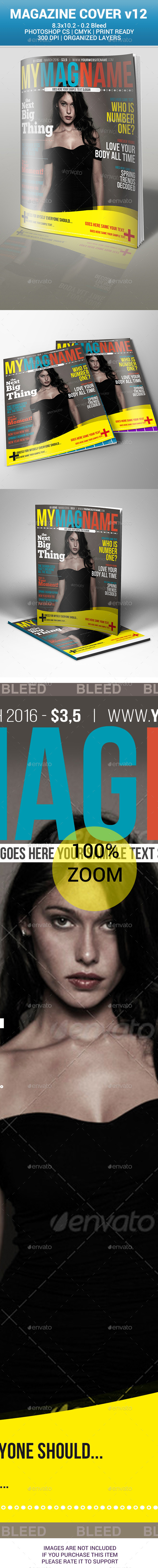Magazine Cover - Miscellaneous Print Templates