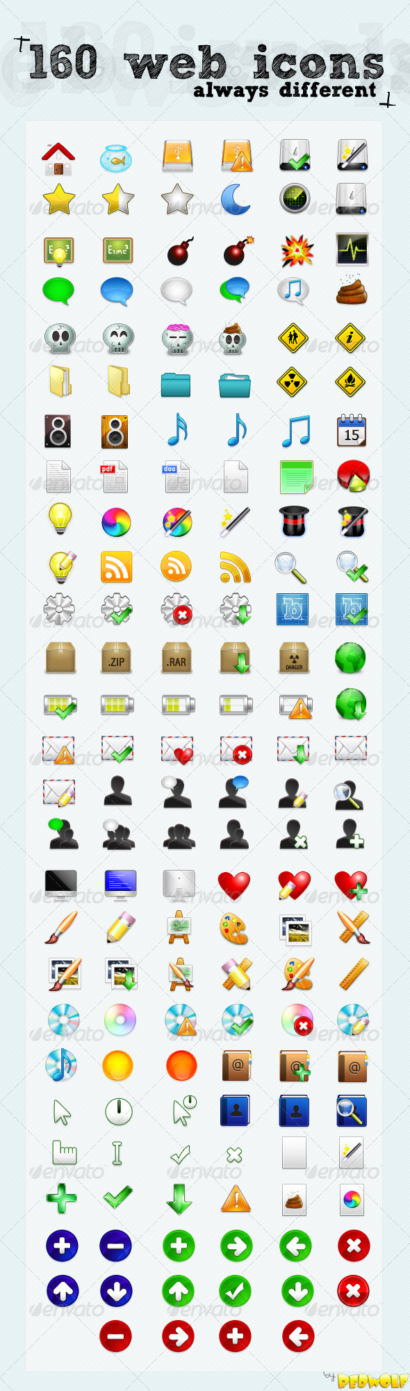 160 Cool Web Icons - Web Icons
