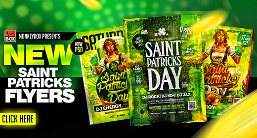 Saint Patricks Day Flyers