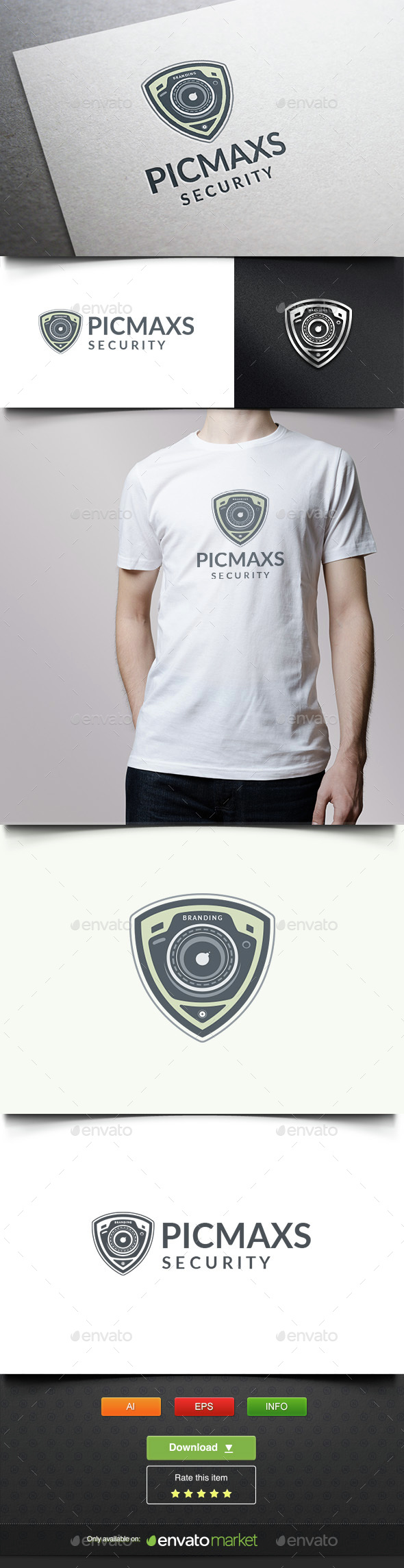 Picmax Security - Objects Logo Templates