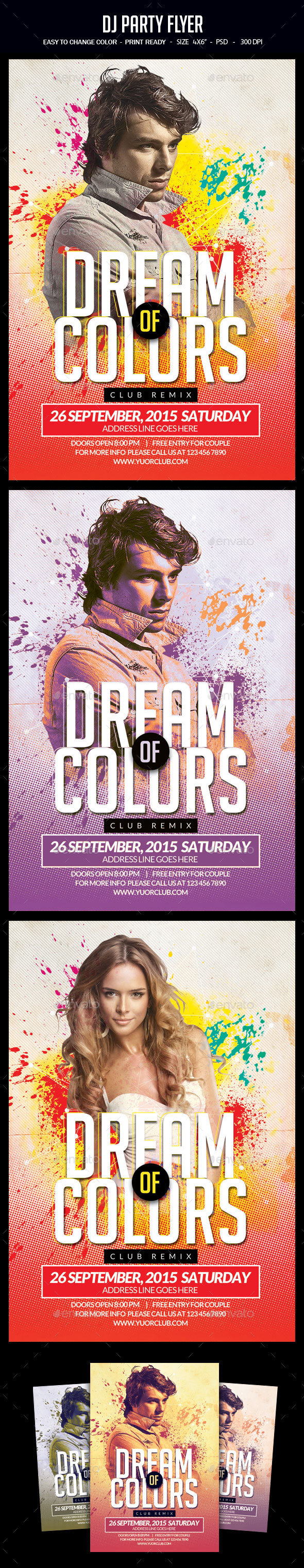 Dj Party Flyer - Clubs & Parties Events