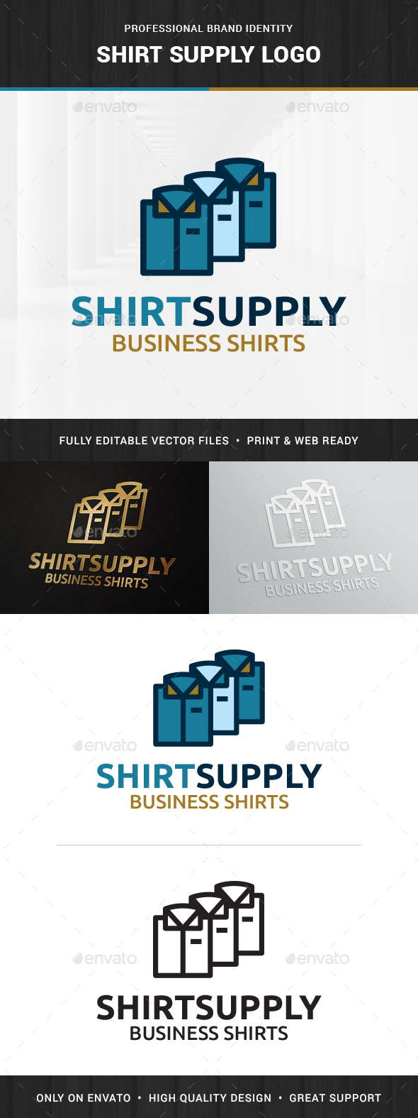 Shirt Supply Logo Template - Logo Templates
