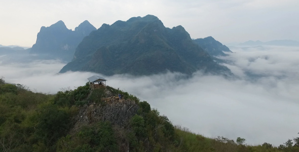 Top Of Mountain Clouds alt