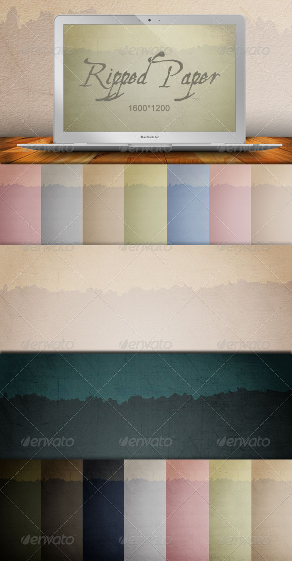 Ripped Paper Backgrounds - Backgrounds Graphics