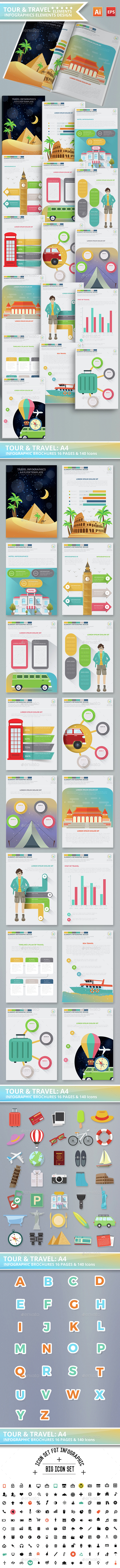 Tour & Travel Infographics Design - Infographics