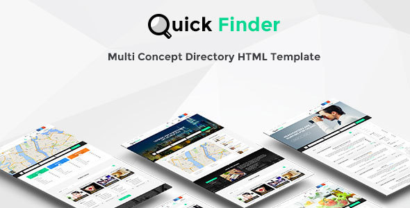 QuickFinder - DirectoryListings - ThemeForest 15302962