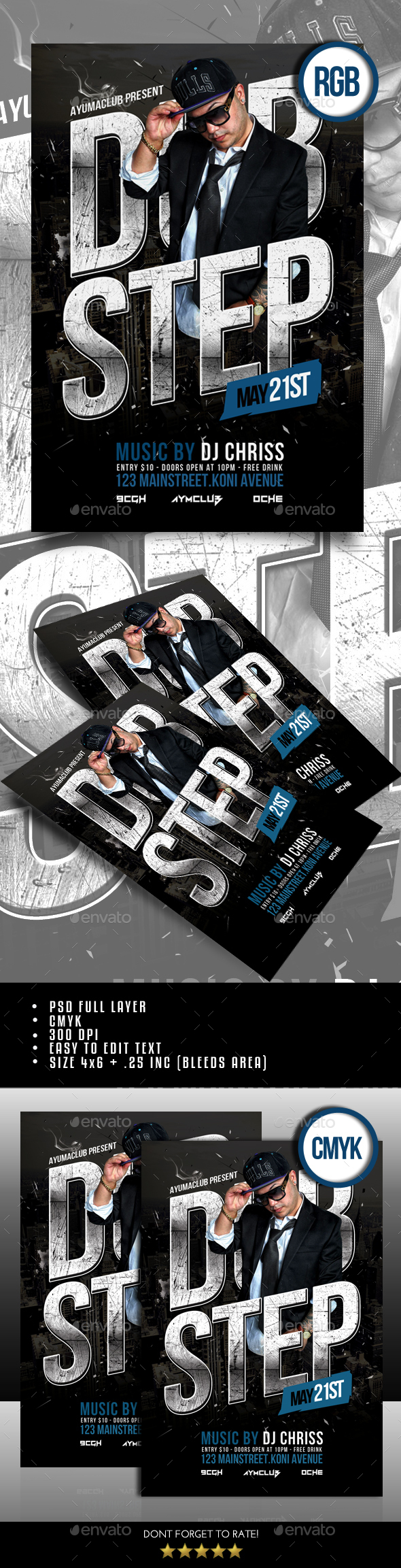 Dubstep Flyer - Events Flyers